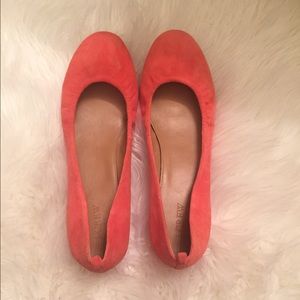 Jcrew melon colors flats