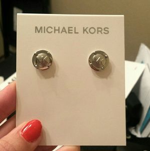 Michael Kors Silver-Tone Earrings