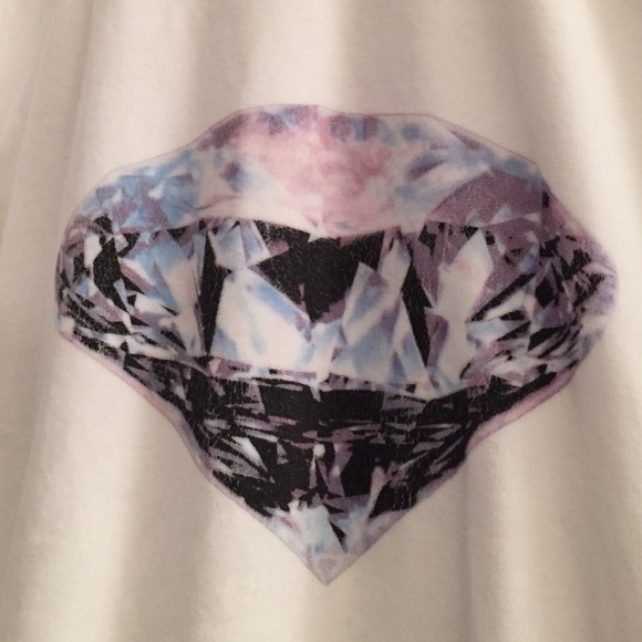 💥SOLD💥 Wildfox White Label Velour  Sweatshirt - Picture 2 of 4