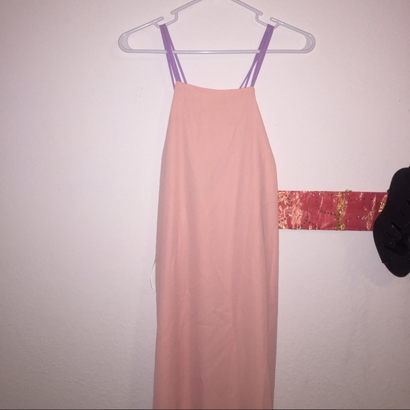 Traded.  Light pink dress