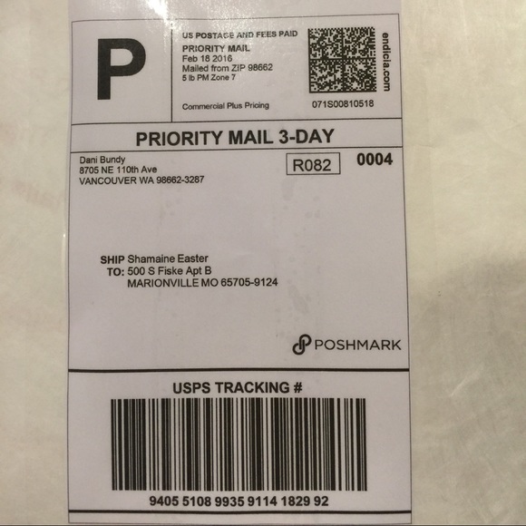 Proof of shipping