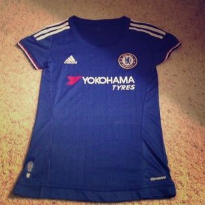 Soccer team Chelsea women's jersey