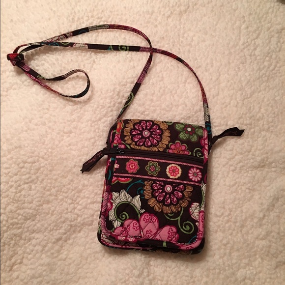 Vera Bradley Mod Pink Mini Crossbody