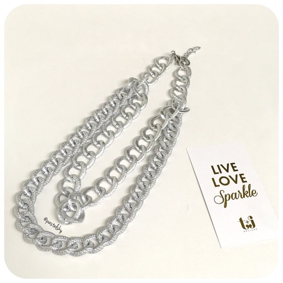 🆕 T&J DESIGNS double chain necklace - Picture 3 of 4