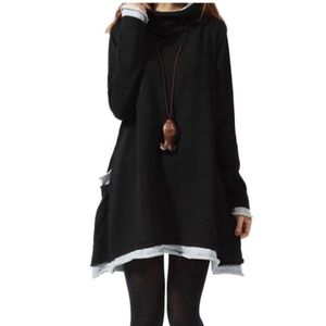 MEDESHE OSFM Long sleeve Cotton knit pullover NWOT