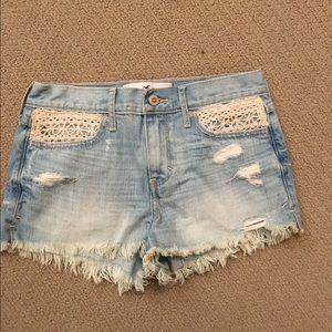 High waisted Hollister shorts
