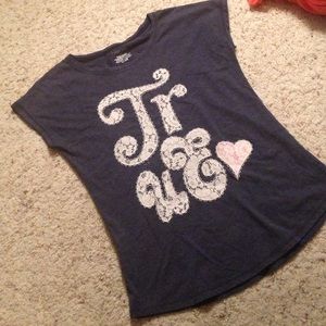 Navy blue top