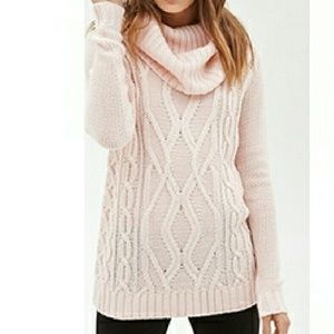 !bogo! Light pink turtleneck sweater