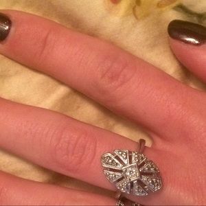 Charming Charlie's silver ring