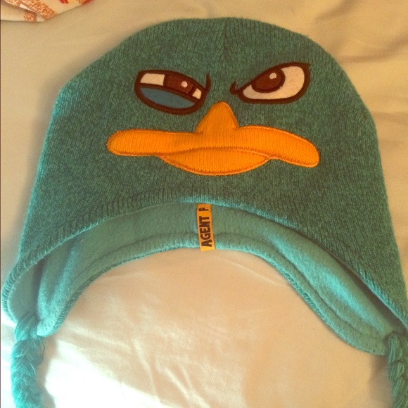 Disney Phineas and Ferb ~ Agent P beanie!