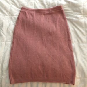 Pink skirt