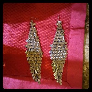 Bebe Chandalier earrings