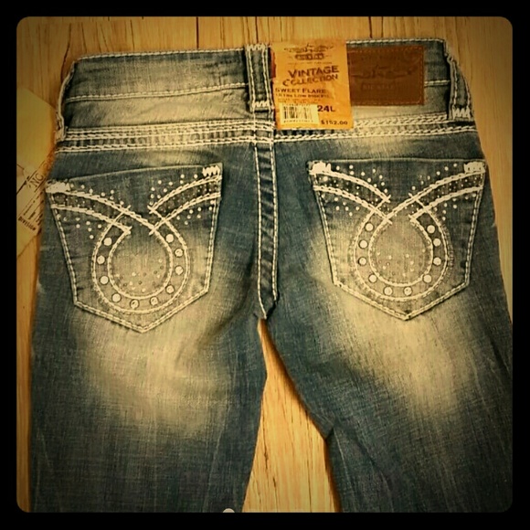 NWT BIG STAR SWEET ULTRA LOW FLARE 24L