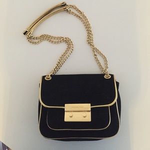 MICHAEL Michael Kors Suede Trimmed Crossbody