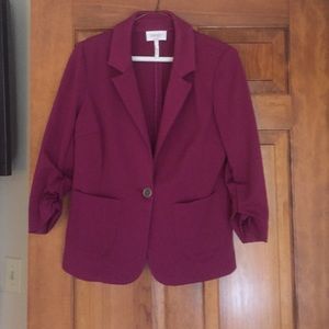 Laundry fuschia jacket.