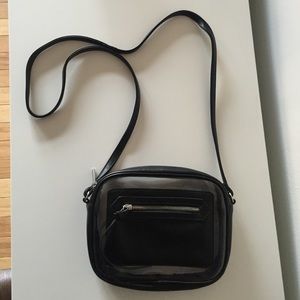 BCBGeneration Clear PVC Crossbody Bag