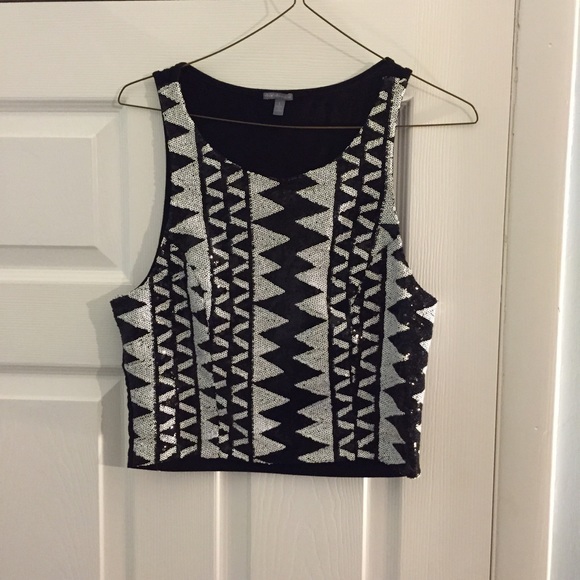 Charlotte Russe Tops - Charlotte Russe large top with sequence