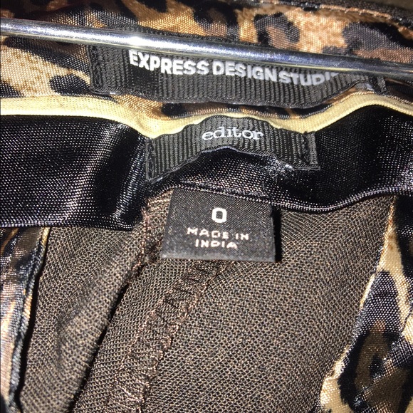 Express Editor Pants, Size 0