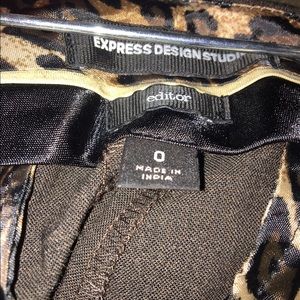 Express Editor Pants, Size 0