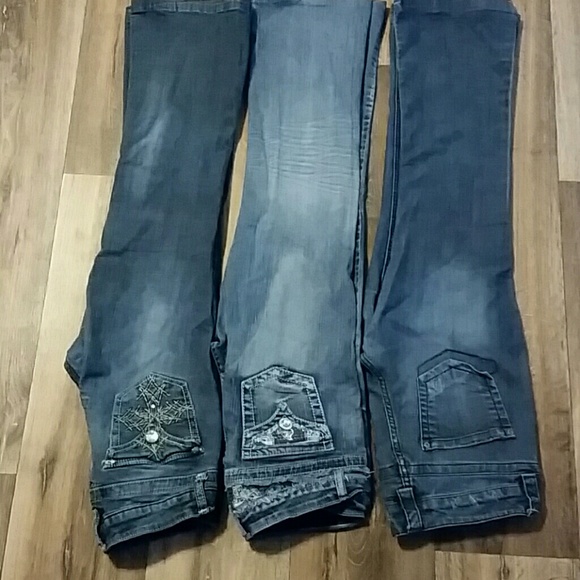 3 pair of BONGO jeans 8/9S