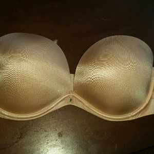 34D strapless pushup