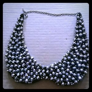 Statement bib necklace