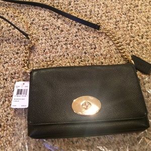 Coach crosstown black crossbody brand new with bag