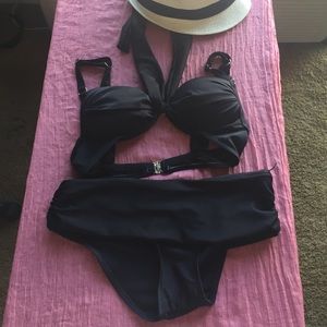 Two piece BLACK bikini