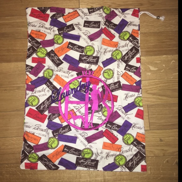 henri bendel laundry bag