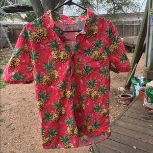 Men's Hollister Hawaiian shirt