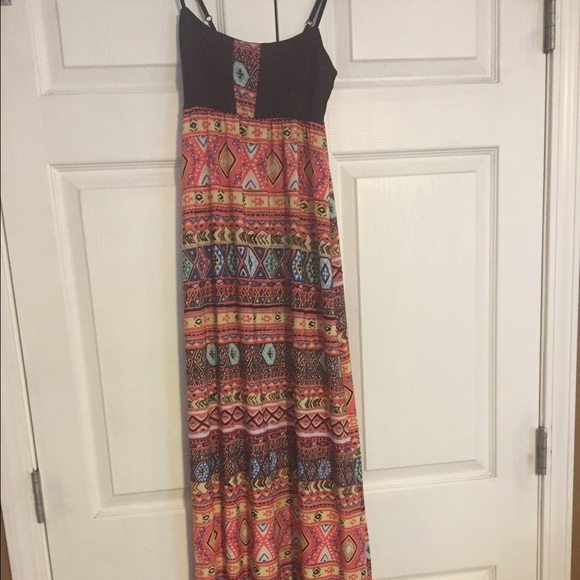 Maxi Aztec Dress - Picture 1 of 2