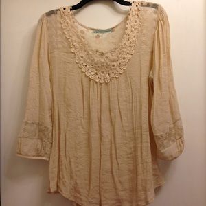 Bohemian shirt cream