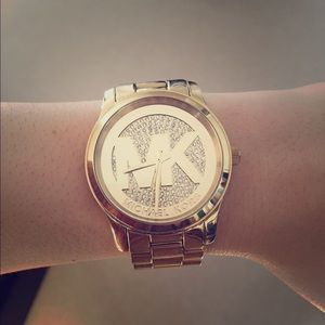 Michael Kors Gold Runway Watch