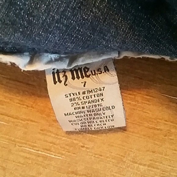 Flared stretch jeans with side pockets - Picture 4 of 4