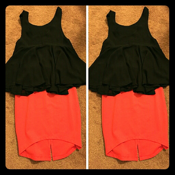 2 piece Top and skirt
