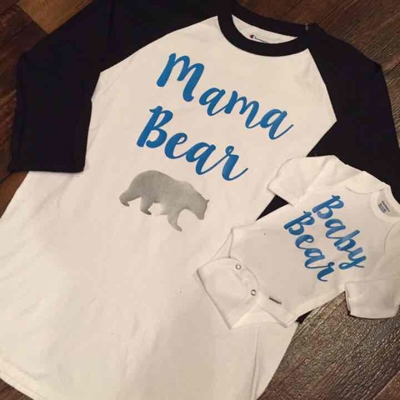 mama bear shirt set