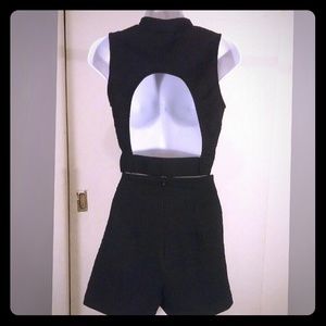 2 piece set Crop Top and High Waist Shorts