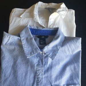 Bundle H&M button down shirts
