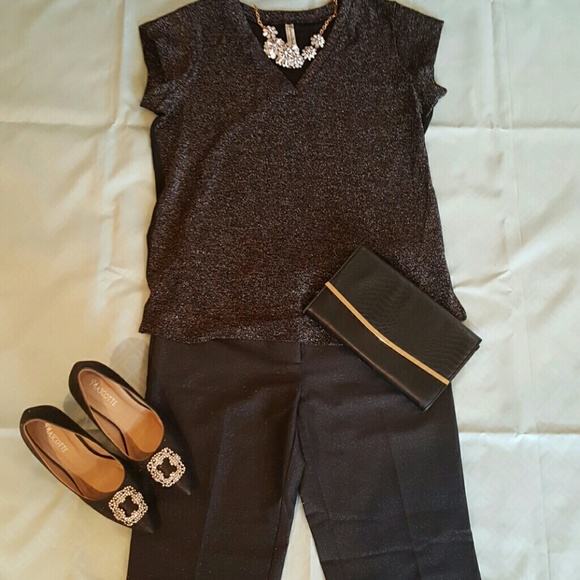 Shimmering slacks