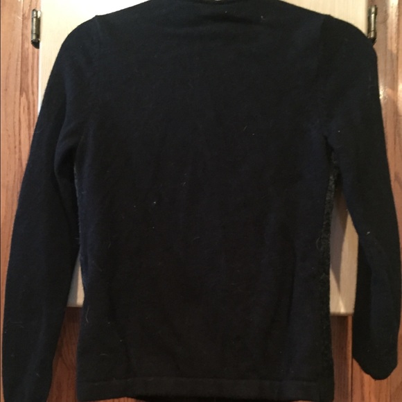 Ombré black to grey sweater jacket - Picture 2 of 3