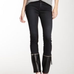 🐰HOLIDAY SALE 🐰J Brand Alley Cat Leather Zip-Off