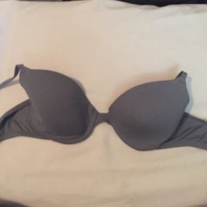 Grey PINK bra