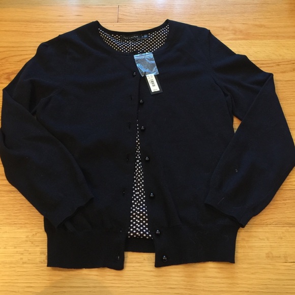 Black Cardigan from The Limited