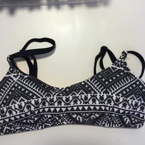 Strapped Tribal Swimsuit Set