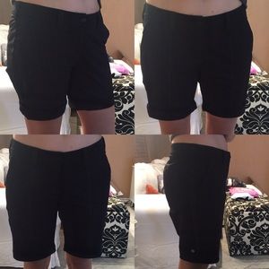 Lululemon black long shorts