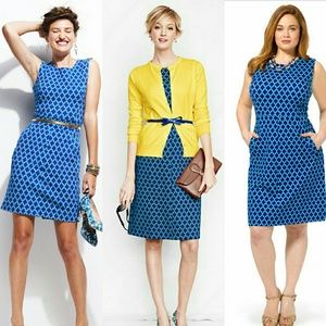 Printed, Ponte Dress