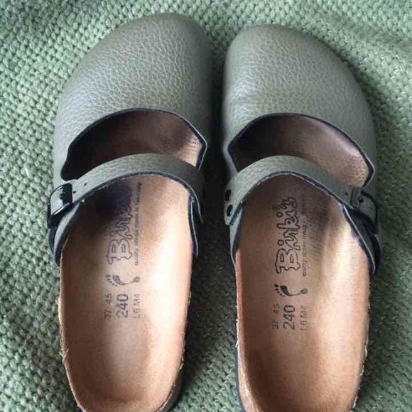 Ladies Birkenstocks Birki's Size 6.5 Gray