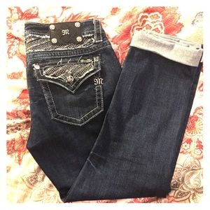 Miss Me Signature Crop Jeans