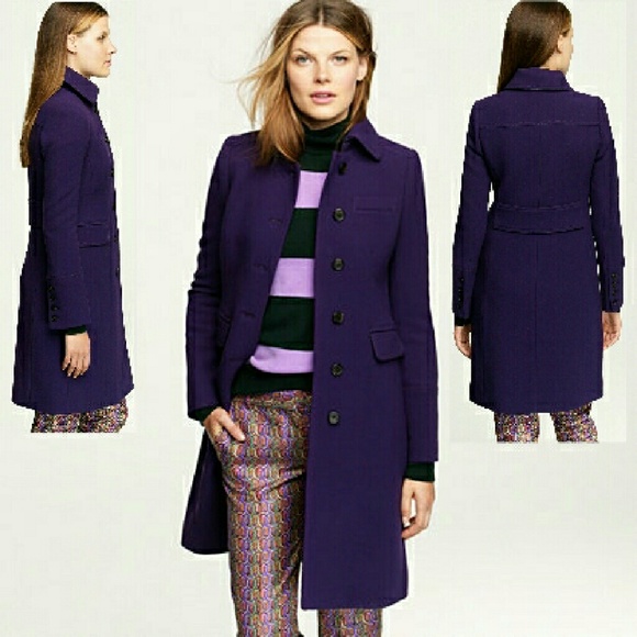 NWT J. Crew Double-cloth Metro Coat w/ Thinsulate - Picture 2 of 4