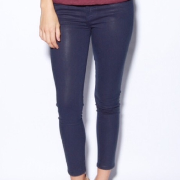 NWT Current/Elliott Colonial Coated Stiletto Jean - Picture 1 of 3
